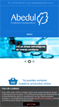 Mobile Screenshot of abedulfarma.com